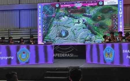 32 Tim Ramaikan Turnamen E-Sport Piala Rizki Sadig, Tulungagung Jadi Pusat Adu Strategi Pelajar Jatim