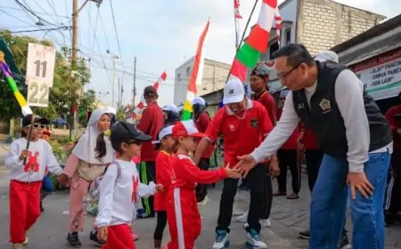 Wabup Gresik : Rawat Keguyuban dan Pola Hidup Sehat