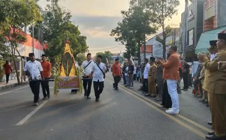 Situbondo Kembali Hidupkan Tradisi Kirab Ancak Agung Peringati Maulid Nabi