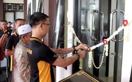 Polres Trenggalek Resmikan Gedung Logistik Baru, Diharapkan Tingkatkan Kinerja Personel