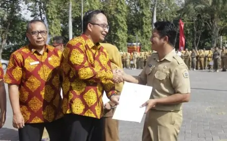 562 Honorer Terima SK, Resmi Mengabdi Menjadi P3K Pemkab Gresik