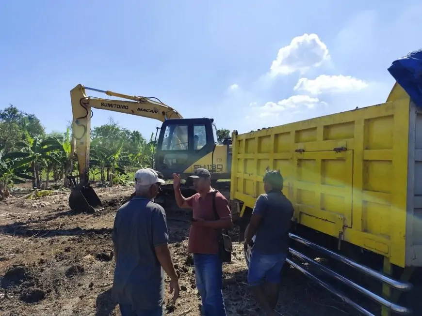 Macan Giri Tangkap Pemilik Tambang Ilegal,  Beroperasi di Tepi Sungai Bengawan Solo