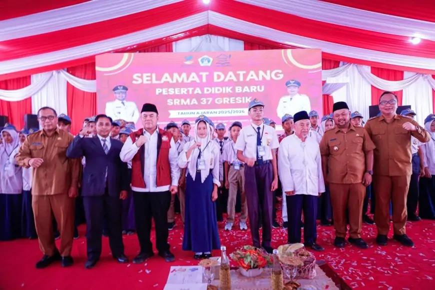 Sekolah Rakyat Menengah Atas di Gresik Diresmikan