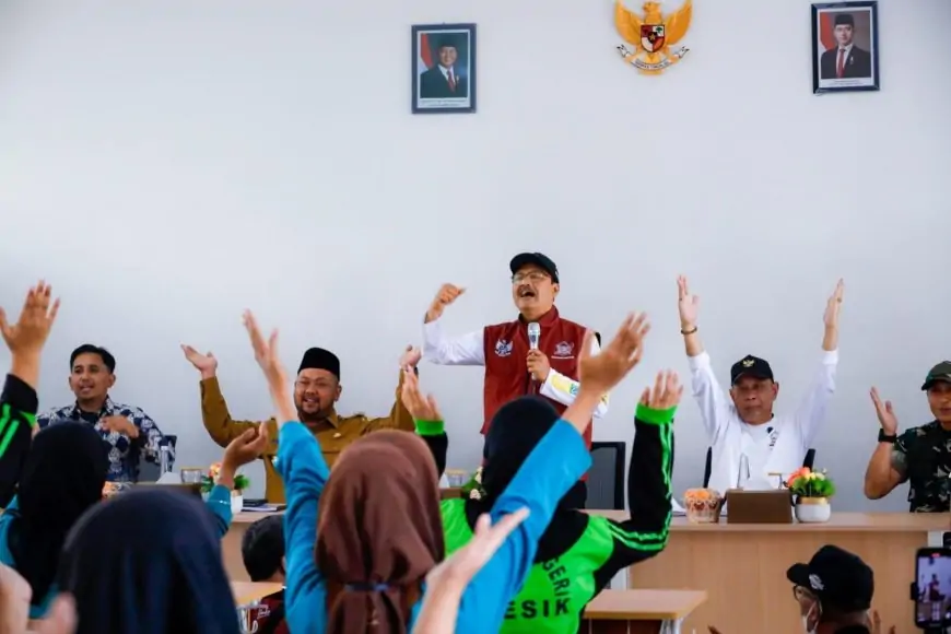 Mensos Tinjau Sekolah Rakyat Gresik, Tegaskan 3 Kunci Gagasan Presiden Prabowo