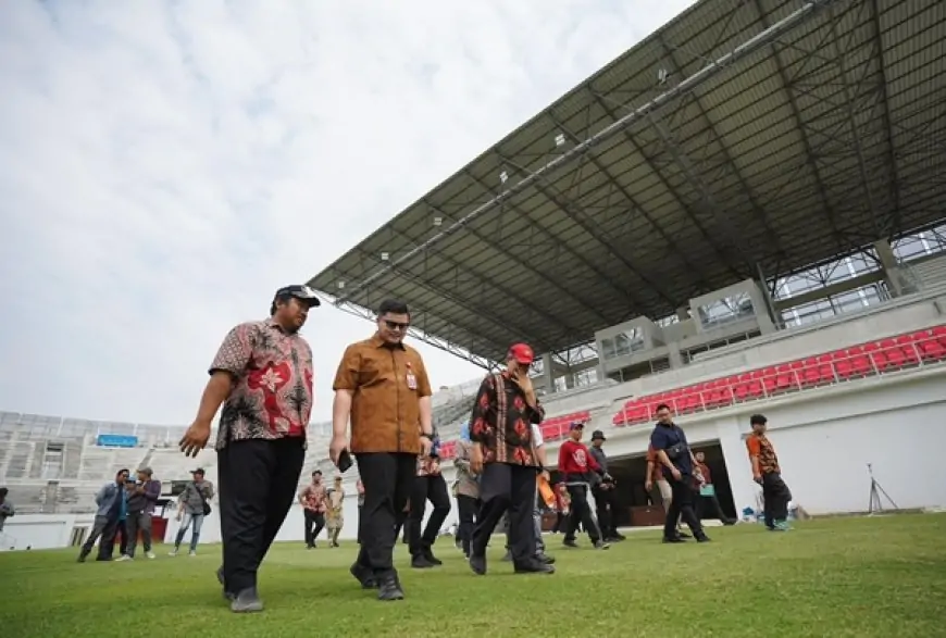 Pembangunan Stadion GDJ Terus Berjalan, Mas Dhito Pastikan Selesai 2027