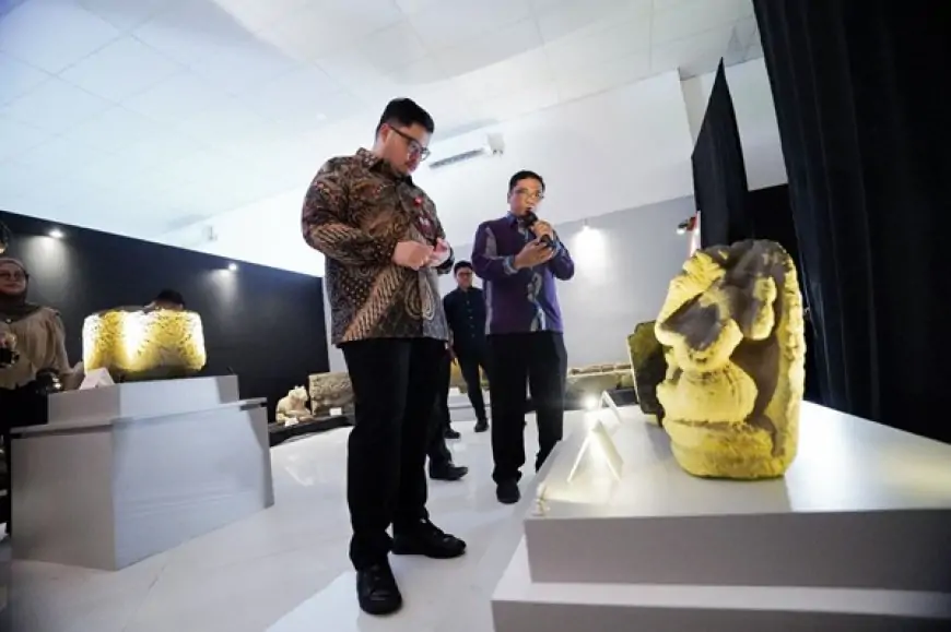 Kunjungi Museum Daerah, Mas Dhito Ingin Pulangkan Prasasti Harinjing Asli