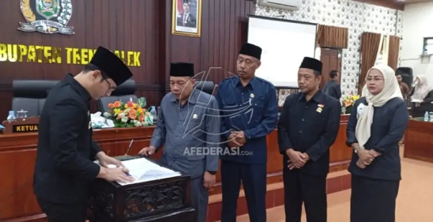APBD Perubahan TA 2025 Trenggalek Disetujui, Rp56 Miliar Disiapkan untuk Infrastruktur