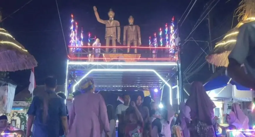 Gemerlap Kampung Hias Biyodo: Ratusan Juta untuk Meriahkan HUT RI Ke-80 dengan Semangat Toleransi