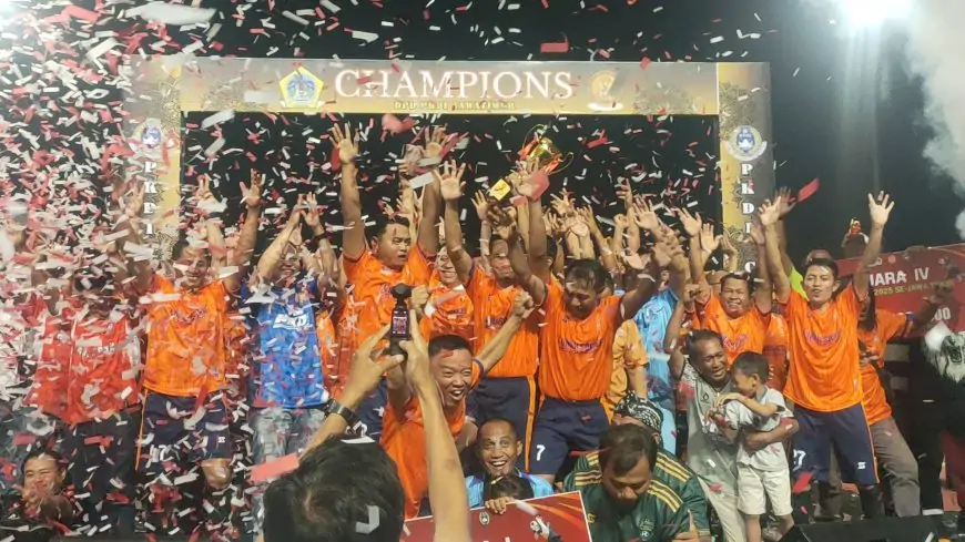 PKDI Bojonegoro Juara Turnamen Sepak Bola PKDI Jatim