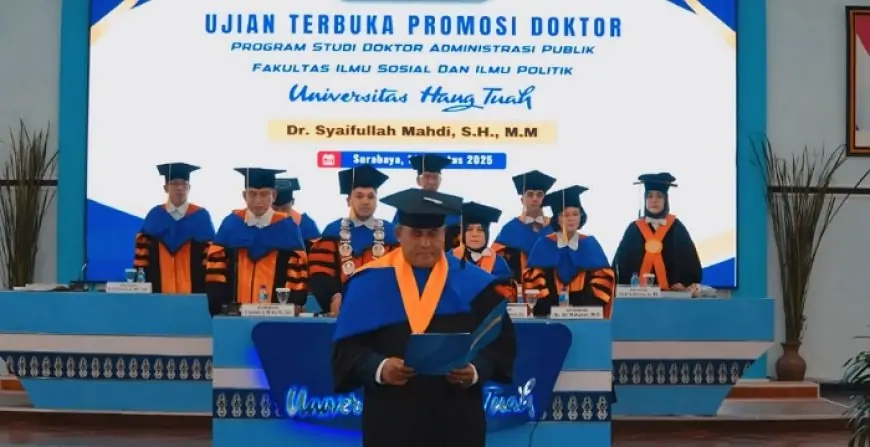 Berkat Ikan Bandeng, Kades Pangkah Wetan Jadi Doktor Terbaik