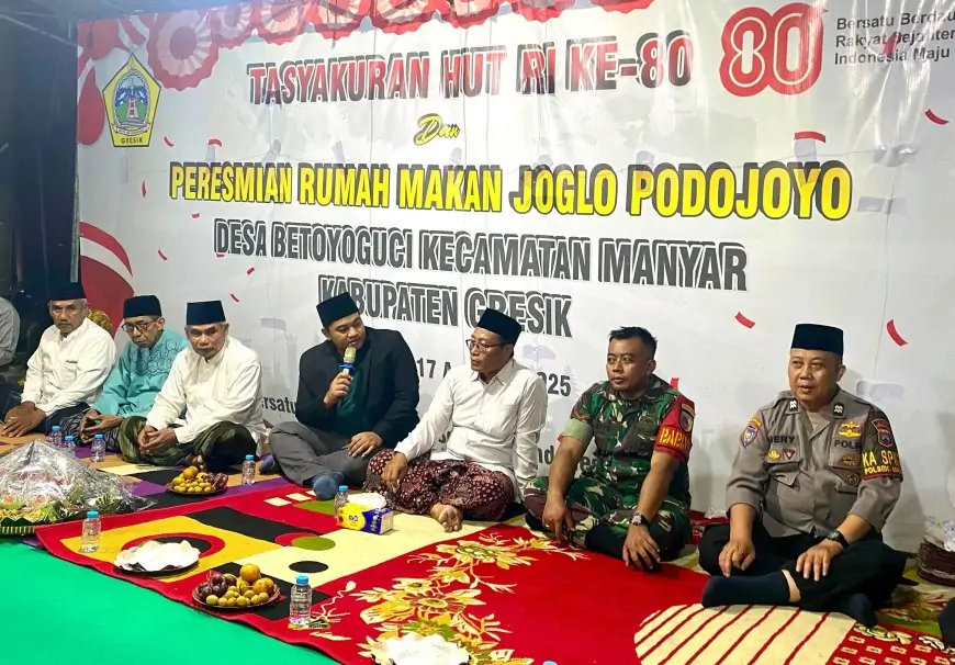Ketua DPRD Gresik Luncurkan Pusat Produk UMKM Desa Betoyoguci