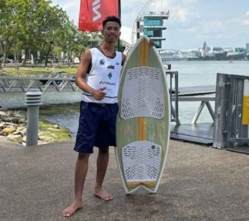 Aldo Syahputra Atlet Sky Air Asal Gresik Sabet 2 Medali Emas di IWWF Malaysia