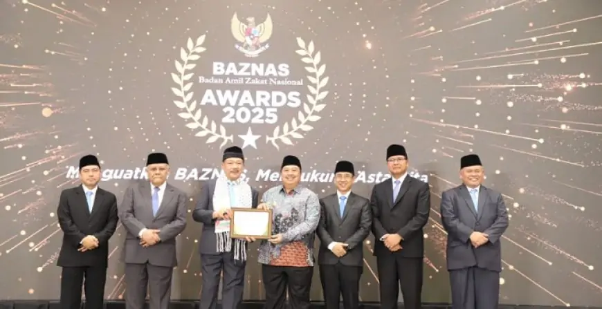 Penerapan Branding Nasional Terbaik,  Kabupaten Jombang Borong Dua Penghargaan Baznas Award
