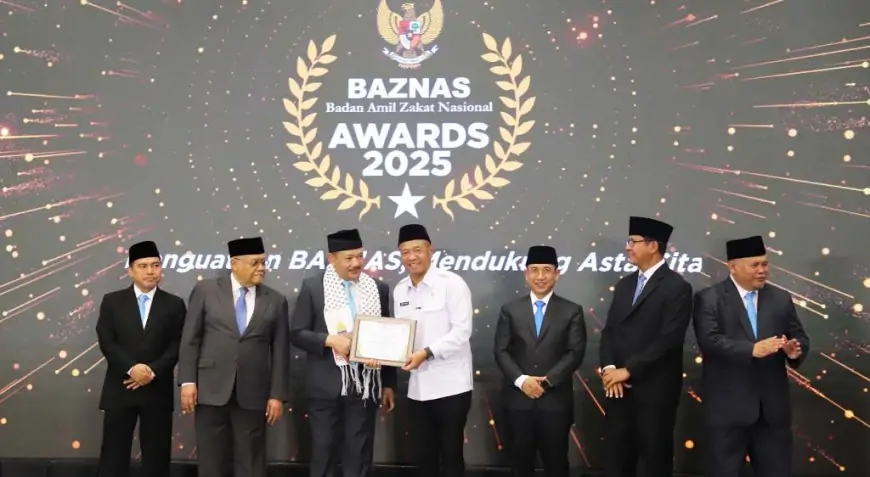 Bupati Tulungagung Raih Penghargaan Kepala Daerah Pendukung Gerakan Zakat Nasional