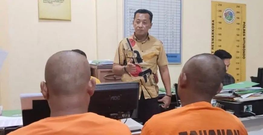 Satreskoba Situbondo Bekuk Dua Pengedar Sabu Jaringan Madura, Amankan Hampir 1 Ons Barang Haram