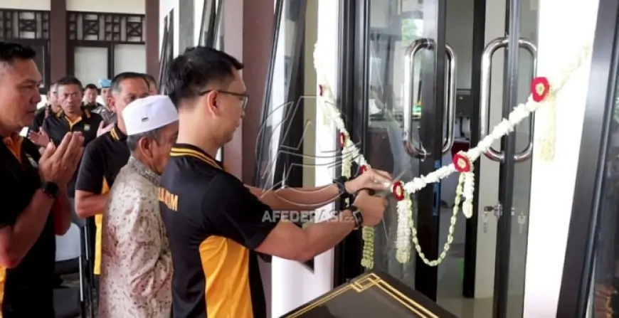 Polres Trenggalek Resmikan Gedung Logistik Baru, Diharapkan Tingkatkan Kinerja Personel