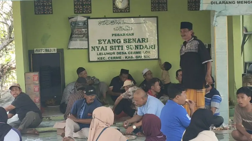 Makan Bersama di Pemakaman Leluhur Eyang Senari Nyai Siti Sundari