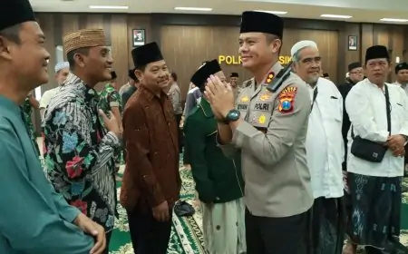 Kapolres Gresik Imbau Warga Bersama-sama Jaga Kondusifitas
