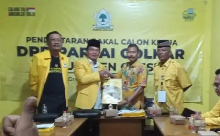 Sah, Wongso Negoro Terpilih Aklamasi Pimpin DPD Golkar Gresik 2025-2030