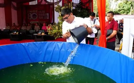 80 Desa Bergerak: Petrokimia Gresik Hidupkan Ekonomi Lewat Budidaya Lele