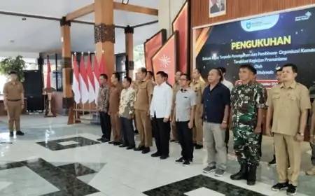 Pemkab Situbondo Kukuhkan Satgas Ormas, Tegaskan Komitmen Ciptakan Iklim Investasi Kondusif