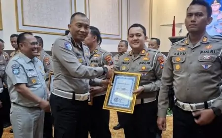Satlantas Polres Tulungagung Borong Tiga Penghargaan di Ajang Penyidik Laka Lantas