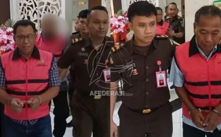Diduga Korupsi Anggaran Desa Rp1,5 Miliar, Kejari Tahan Kades dan Bendahara Tanggung Campurdarat
