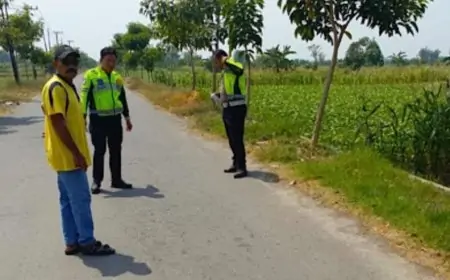 Nahas, Perempuan Lansia di Gresik Tewas Ditabrak Motor