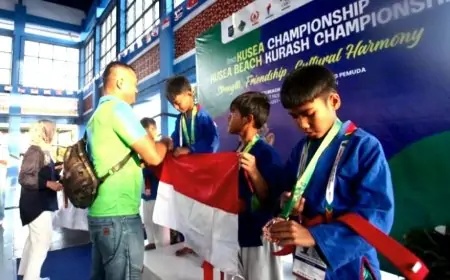 Gagal di Porprov Jatim, Virzha Atlet Kurash Gresik Sabet Emas Internasional