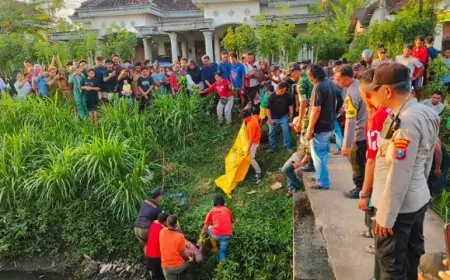 Diduga Vertigo Kambuh, Warga Kalidawir Tulungagung Ditemukan Tewas di Sungai