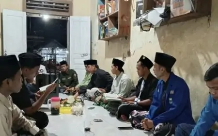 Mahalul Qiyam dan Doa Bersama Cara PMII Pacitan Peringati Maulid Nabi Muhammad