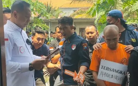 Midhol Otak Pembunuh Agen Brilink Ima'an Gresik,Terancam Hukuman Mati