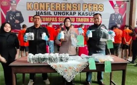 12 Hari Operasi Tumpas Narkoba, Polres Situbondo Amankan 11 Tersangka dan Ungkap Jaringan Antar Pulau