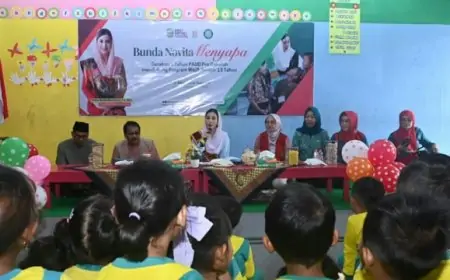 Dongeng Inspiratif, Novita Hardini Kunjungi PAUD di Trenggalek
