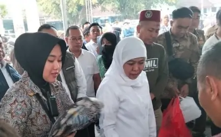 Tekan Inflasi, Pemprov Jatim Gelar Pasar Murah di Jombang: Beras Dijual Rp11 Ribu per Kilo