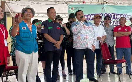 Abah Warsubi Hadiri Family Gathering Pagerijo Jabotabek, Hangatkan Suasana dengan Kesederhanaan
