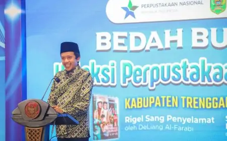 Wabup Trenggalek Dorong Generasi Muda Hidupkan Budaya Literasi Lewat Bedah Buku