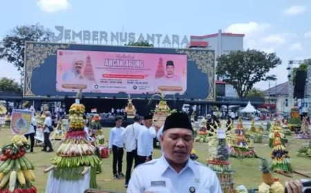 Gelar Festival Akbar Ancak Agung, Pemkab Jember Torehkan Rekor MURI