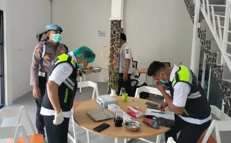 Pastikan Keamanan Pangan, Polres Gresik Periksa SPPG Kemala Bhayangkari