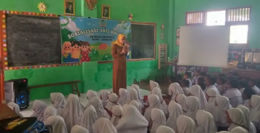 SDN Menturus Jombang Gelar Sosialisasi Anti-Bullying