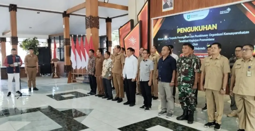 Pemkab Situbondo Kukuhkan Satgas Ormas, Tegaskan Komitmen Ciptakan Iklim Investasi Kondusif