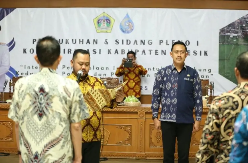 Komisi Irigasi Gresik Diminta Kembangkan Inovasi Pengelolaan Air