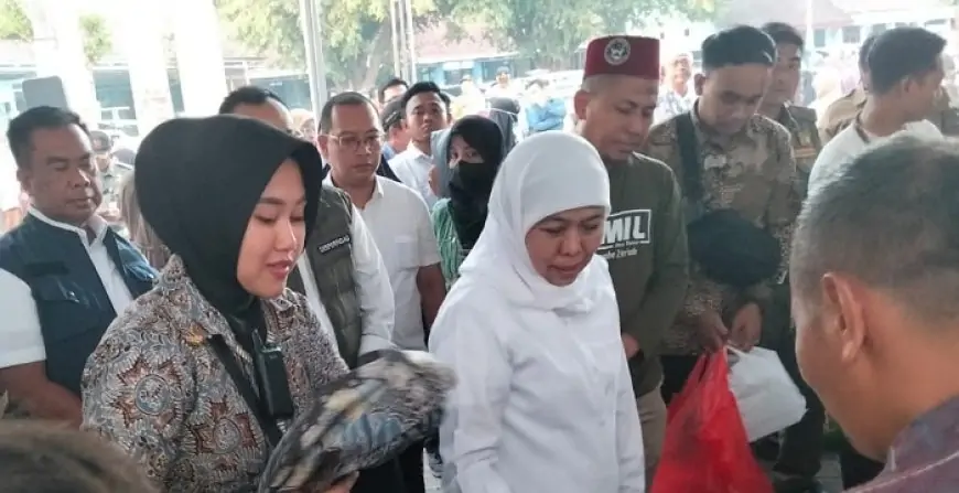 Tekan Inflasi, Pemprov Jatim Gelar Pasar Murah di Jombang: Beras Dijual Rp11 Ribu per Kilo