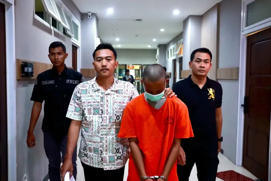 Polres Gresik Amankan Pelaku Asusila Anak di Bawah Umur