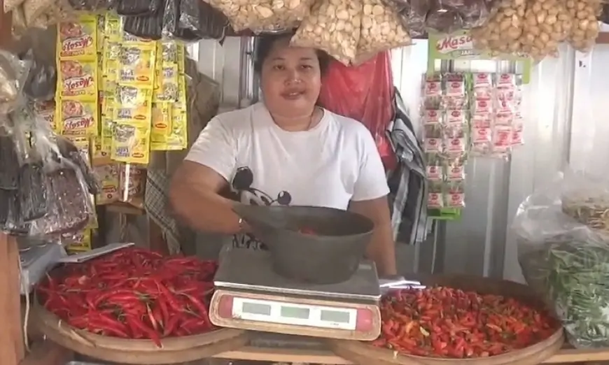 Sepekan Terakhir Harga Sayur dan Bumbu Dapur  di Pasar Legi Jombang  Mulai Naik 