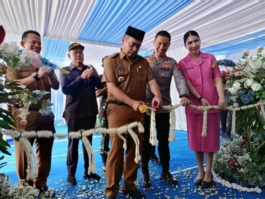 SPPG Wungu Madiun Diresmikan, Kapolres: Makanan Sekolah Dijamin 'Bersih' dari Formalin dan Sianida!