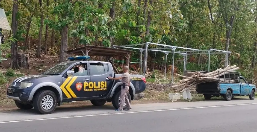 Warga Pergoki Angkutan Kayu Jati dari Hutan Lindung Bungatan, Polisi Selidiki Dugaan Pembalakan Liar