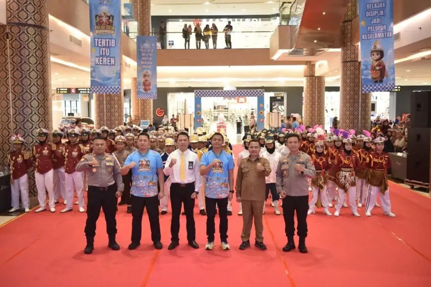 Gebyar Pocil, Ajang Polres Gresik Bina Generasi Muda Jadi Pionir Tertib Lalu lintas