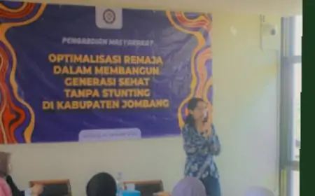 Remaja Jombang Didorong Jadi Agen Perubahan Cegah Stunting