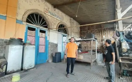 Bupati Rio Tinjau Stasiun Panarukan, Awal Kebangkitan Ekonomi Situbondo